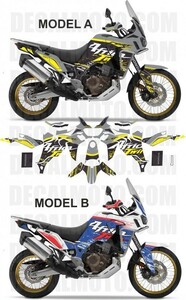 グラフィック デカール ステッカー 車体用 / ホンダ CRF1000L アフリカツイン 2016- ( SD04 ) ADVENTURE SPORTS / SIGN サイン