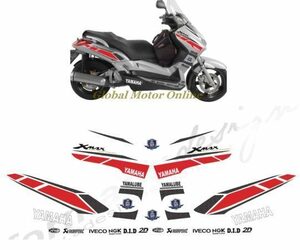 グラフィック デカール ステッカー 車体用 / ヤマハ XMAX125 XMAX250 / WGP50周年記念