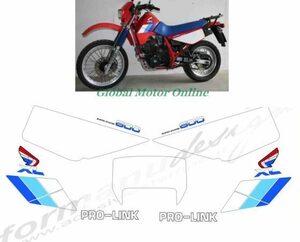 グラフィック デカール ステッカー 車体用 / ホンダ XL600RM 1986 レストア