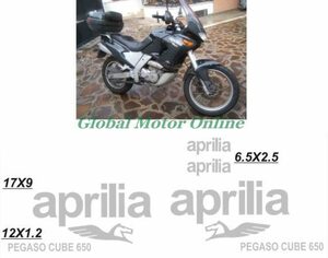 グラフィック デカール ステッカー 車体用 / アプリリア aprilia PEGASO 650 CUBE レストア