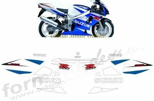 グラフィック デカール ステッカー 車体用 / スズキ GSX-R600 / GSX-R750 / K1 2001