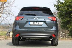 FOX RS2本出しマフラー MAZDA CX-5 2.0 ガソリン