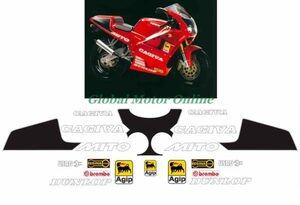 グラフィック デカール ステッカー 車体用 / カジバ CAGIVA MITO ミト / 1993 レストア