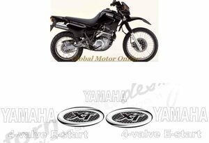 グラフィック デカール ステッカー 車体用 / ヤマハ XT600E 2000 レストア