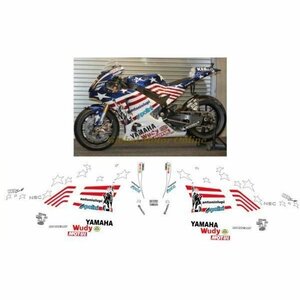 グラフィック デカール ステッカー 車体用 / ヤマハ YZF-R1 YZF-R6 / MotoGP USGP 2008 コーリン・エドワーズ モトGP