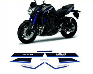 グラフィック デカール ステッカー 車体用 / ヤマハ FZ8 FZ-8 / BLUE RACE 2014