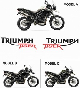 グラフィック デカール ステッカー 車体用 / トライアンフ TIGER 800 XC タイガー 800 XC / 2014