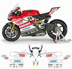 カスタム グラフィック デカール ステッカー 車体用 / ドゥカティ Ducati 899 / 1199 1299 パニガーレ / WORLD SBK 2014 REPLICA レプリカ