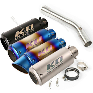 KO Lightning / 245mm/300mm Type:A～D スリップオン マフラー / ヤマハ YZF-R6 1998-2005 ( 5EB / 5MT / 5SL )