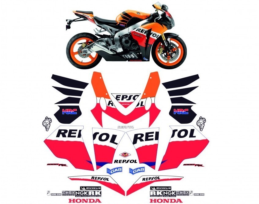 2023年最新】Yahoo!オークション -cbr1000rr レプソル(ステッカー