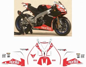 グラフィック デカール ステッカー 車体用 / アプリリア RSV4 / レプリカ ワールド スーパーバイク REPLICA SBK 2009