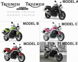 グラフィック デカール ステッカー 車体用 / トライアンフ 955i SPEED TRIPLE スピードトリプル 955i / 2000 2001