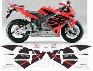 グラフィック デカール ステッカー 車体用 / ホンダ CBR600RR（ PC37 前期） / 2003 RACING