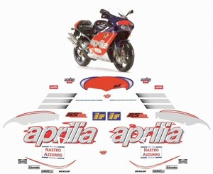 グラフィック デカール ステッカー 車体用 / アプリリア RS250 / 1999 REPLICA VALENTINO ROSSI レプリカ バレンティーノ・ロッシ