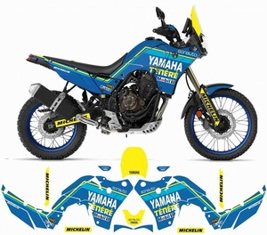 グラフィック デカール ステッカー 車体用 / ヤマハ Tenere700 テネレ700 2020- / DAKAR SONAUTO ダカール SONAUTO パリダカ