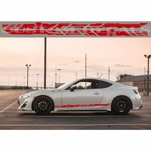 グラフィック デカール ステッカー 車体用 / スバル BRZ ZC6型 2012- / 2X アンダー サイド ドア バイナル プレデター