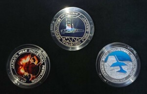 世界文化遺産 プルーフ メダル 3点セット