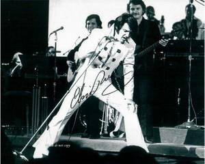 1972年 エルヴィス・プレスリー Elvis on Tour　サイン フォト