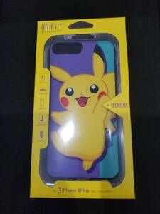 送料無料 スマホケース ピカチュウ IIIIfi+レジスタードマーク iPhone8Plus/7Plus/6sPlus/6Plus PK ポケモン Pikachu pokemon