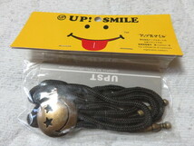 UP！ SMILE アップスマイル アップスタート公式ブランド ロープネクタイ ゴールド カラー86 サイズフリー 未開封 未使用_画像1