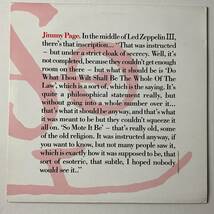 レコード LP ジミーペイジ インタビュー Jimmy Page 1972 Interview LED ZEPPELIN レッド ツェッペリン 未使用盤_画像2