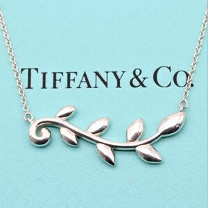 Tiffany ＆ Co. シルバー 925 SILVER ティファニー ネックレス オリーブ リーフ [7257]