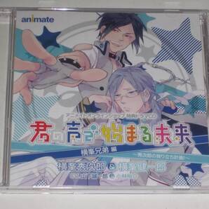 君の声で始まる未来 アニメイトオンラインショップ特典 山下誠一郎 小林裕介
