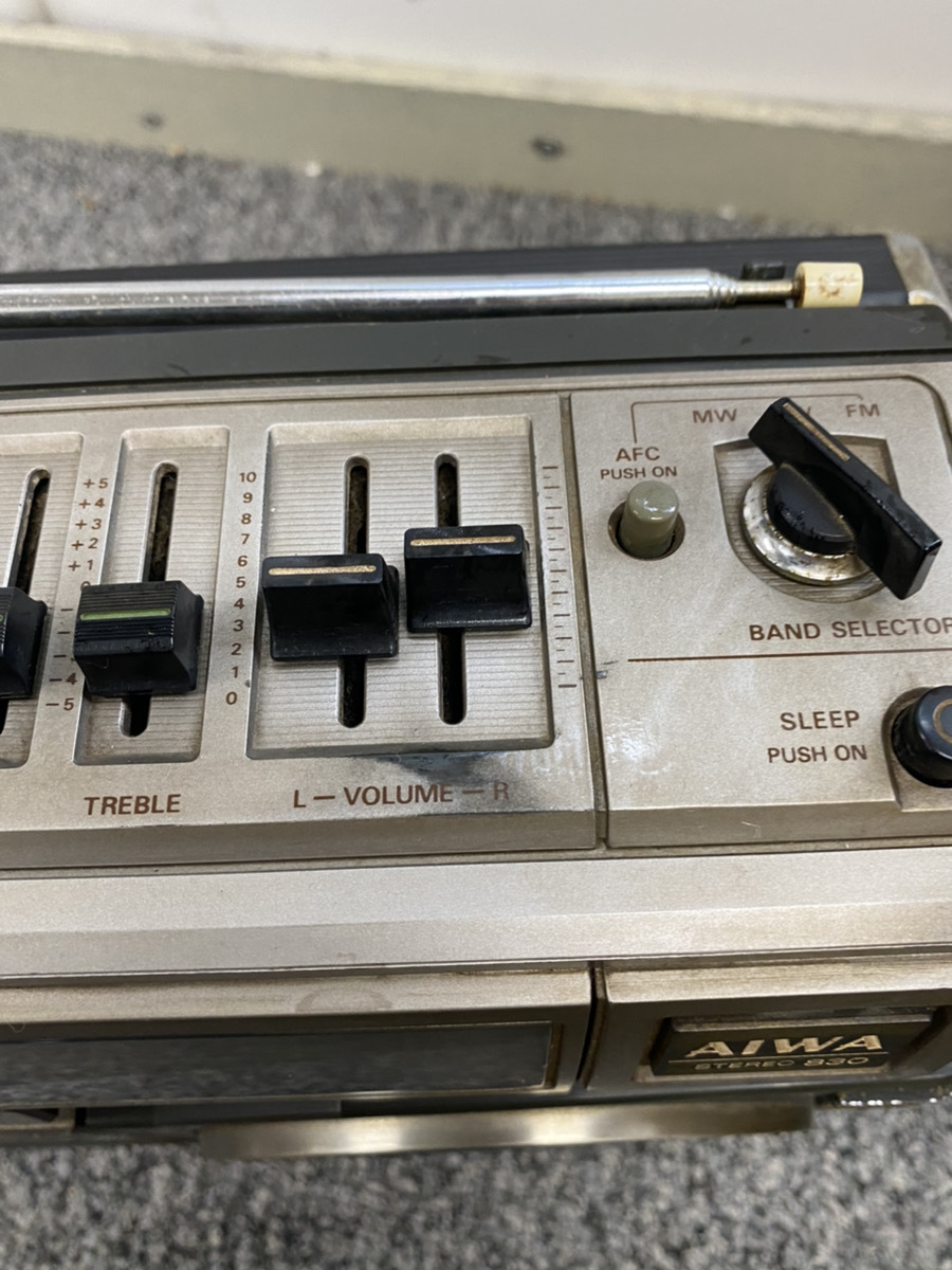 AIWA/ラジカセ/ステレオ/TPR-820/TPR-830/2台 現品特価品