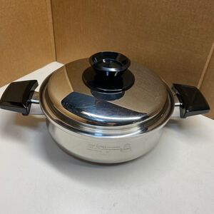 ロイヤルクイーン 【IH対応品】 小フライパン蓋付き 中古美品