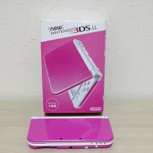 Newニンテンドー3DS LL ピンク×ホワイト