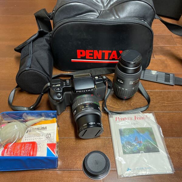 PENTAX SF7 フィルムカメラ　付属品等