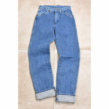 90s USA Wrangler 13MWZ denim pantsメンズ W27インチ相当 90s アメリカ製 ラングラー 13MWZ リメイクシル_画像2