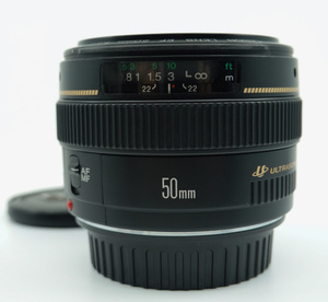 Canon 単焦点レンズ EF50mm F1.4 USM フルサイズ対応