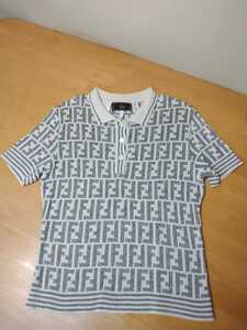 中古 FENDI フェンディ トップス シャツ ズッカ Fendi tops shirt Zucca Made in Italy イタリア製 送料無料