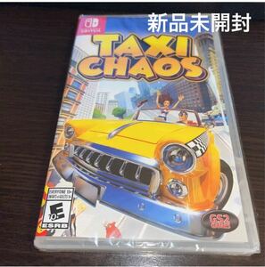 Taxi Chaos switch ソフト★新品未開封★北米版