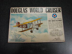 Williams ウイリアムズ 1/72 ダグラス ワールドクルーザー DOUGLAS WORLD CRUISER　プラモデル