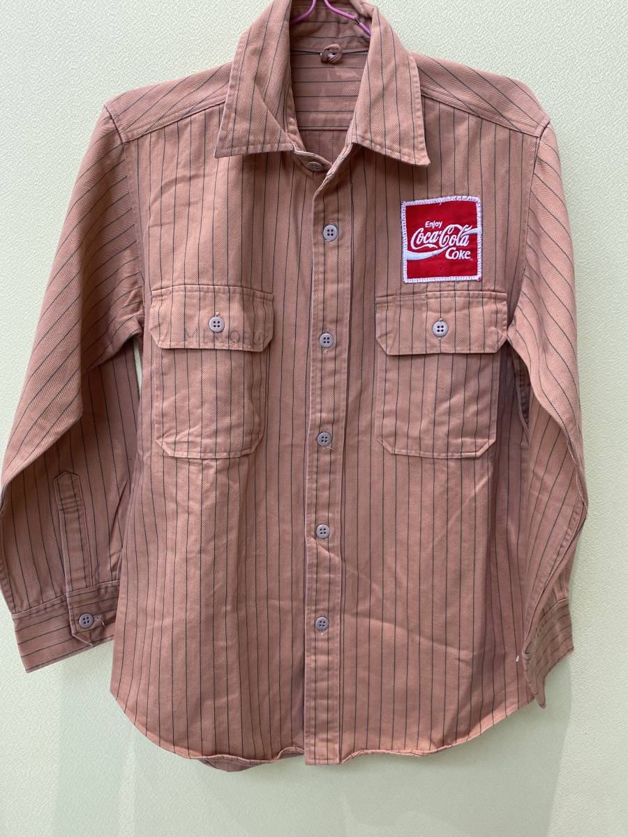 枚数限定 coca-cola コカコーラ 当時物 作業服ワークジャケット両面