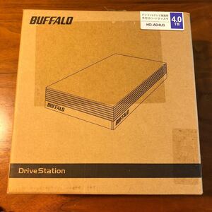 新品 外付けハードディスク 4TB HD-AD4U3 バッファロー USB HDD パソコン・テレビ録画用 BUFFALO