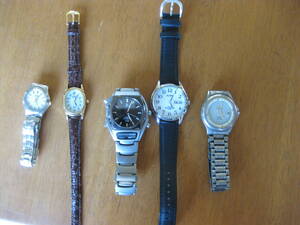 男女時計/CITIZEN/Eco-Drive/3点/ATTESA/C690-Q011/TITANIUM他/ALBA/動品/まとめて/ジャンク