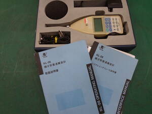 ■RION　リオン　積分型普通騒音計　NL-06　サウンドレベルメーター　騒音計【2】