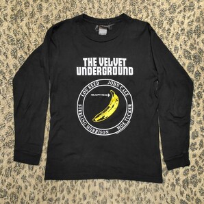 THE VELVET UNDERGROUND 長袖Tシャツ　黒