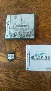 【DS】 FINAL FANTASY Ⅲ　ファイナルファンタジーIII　FF3　箱・説明書付き