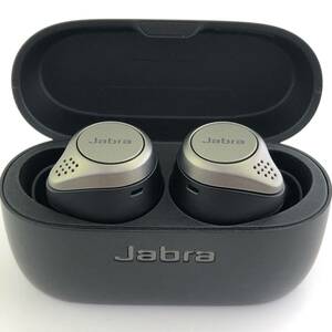 【動作確認済】Jabra ジャブラ 完全ワイヤレスイヤホン Elite 75t チタニウムブラック Bluetooth エリート75t