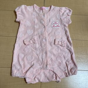 ロンパース 女の子 ベビー服 キスドロップ