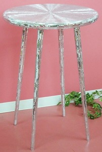  special price! Kirakira mirror ...... silver color stand for flower vase mo The ik mirror ...... silver color stand for flower vase 