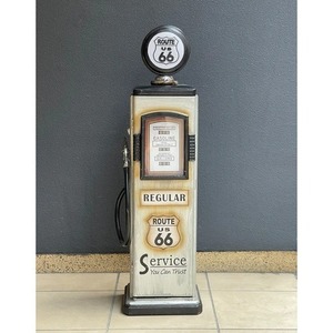  antique style route66 silver color gas pump type CD holder 54 pcs storage route6654 pcs storage CD rack 