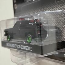 ★希少 グリーンマシーン★1982 Chevrolet K20 Scottsdale Black Bandit シボレー K20 ホットウィール グリーンライト Greenlight ミニカー_画像4