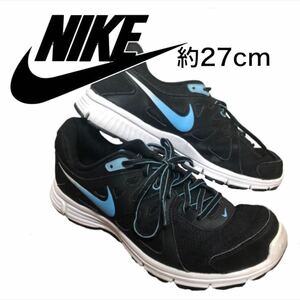 NIKE ナイキ ランニングシューズ スニーカー レボリューション2 REVOLUTION2 黒 ブラック メンズ 554954-049 (約27cm)スポーツ【4952】K