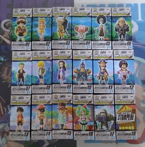 ワンピース ワールドコレクタブルフィギュア WCF STAMPEDE vol.1.2.3 麦らわの一味、ルフィ、エース、サボなど