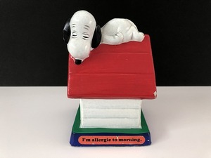 1970's ヴィンテージ スヌーピー ドッグハウス メッセージドール usa vintage SNOOPY [pe-360]